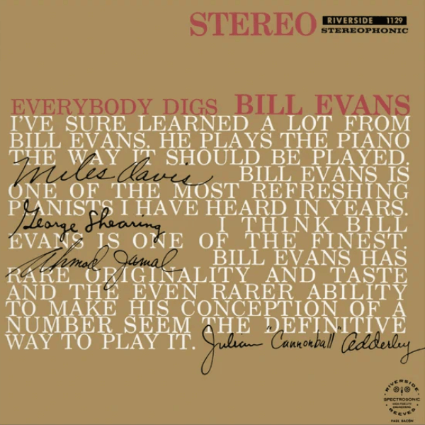 Bill Evans Trio - Everybody Digs Bill Evans